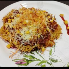 A picture of Meggi Corn Pizza.
