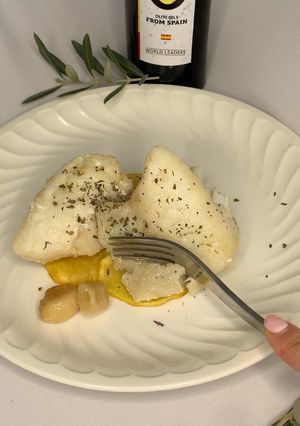 Kabeljau-Confit Rezepthauptbild
