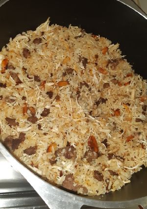 Una foto de Arroz con Almendras