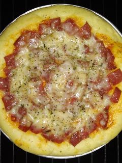 Foto resep Simple Homemade Pizza