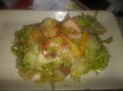 A picture of bell pepper stir fry