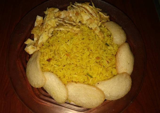 Mudah Banget Masakan Resep Nasi goreng kuning