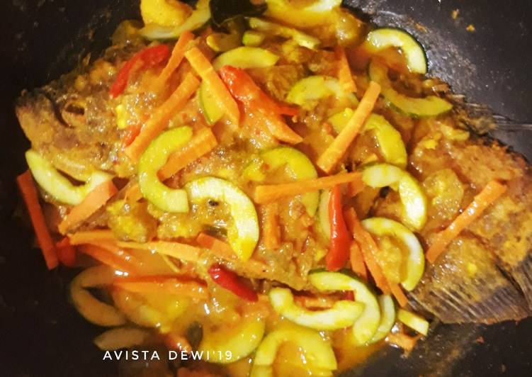 #181.🐟🥕🥒🌶Gurami Pesmol/ Bumbu Acar