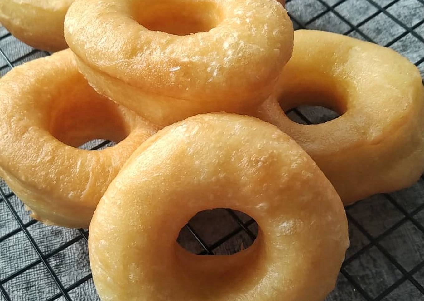 Donat Tanpa Telur, Empuk!