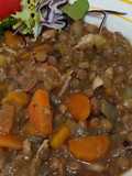 Lentejas Estofada.pollo calabaza. Lentejas Gitana