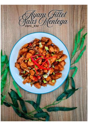 Foto resep Ayam Fillet Saus Mentega