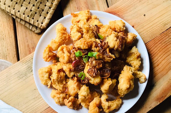 Anti Ribet, Buat Ayam pop Corn Bawang Goreng Enak