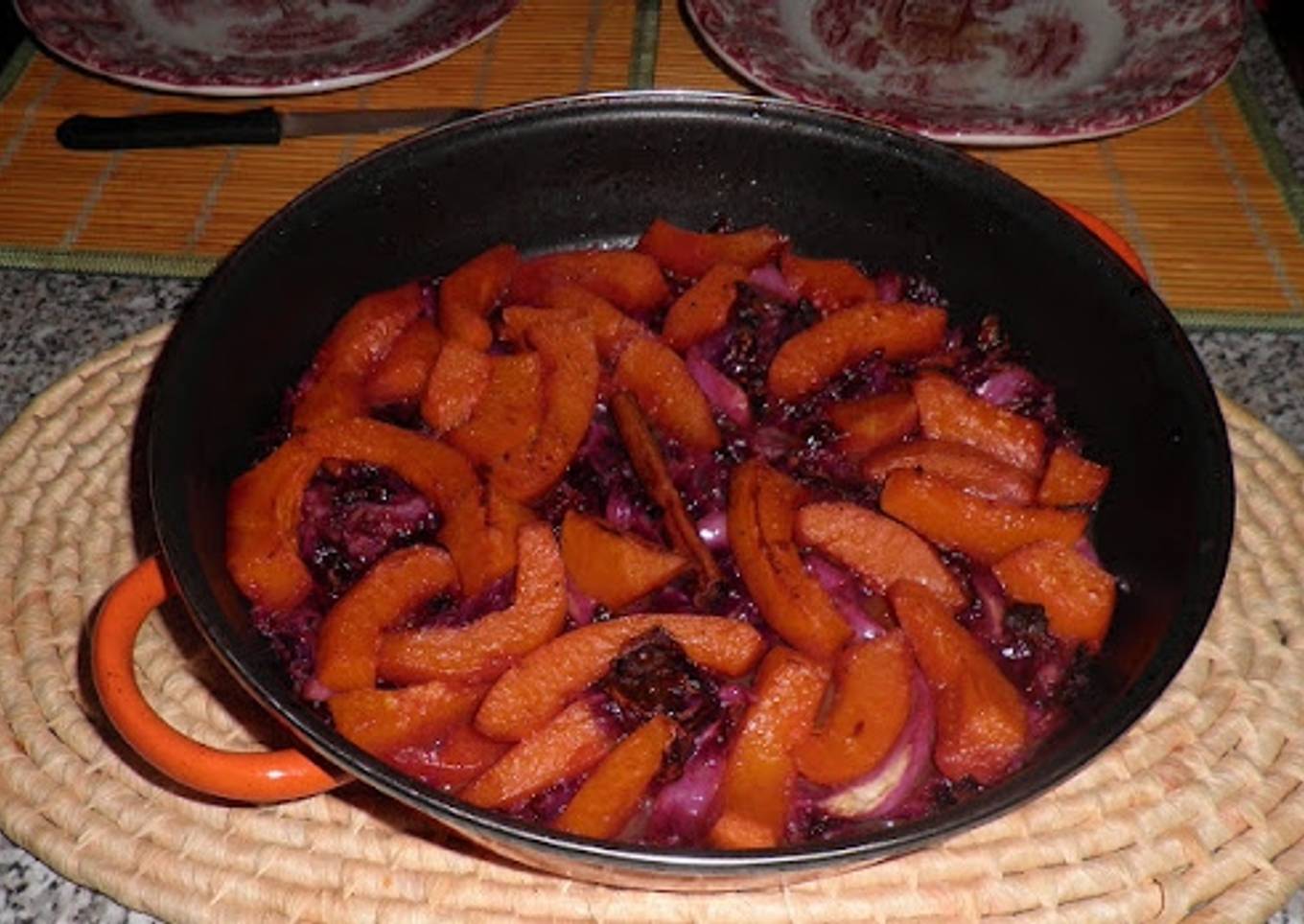 Lombarda con Calabaza