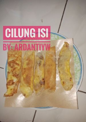 Foto resep Cilung Isi (Aci Gulung)