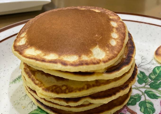 Langkah Mudah Masakan Resep Pancake Simpel 🥞 pakai Teflon