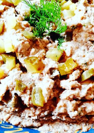 O poză a rețetei Paté vegetal de casa.