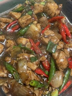 Foto resep Ayam Lada Hitam