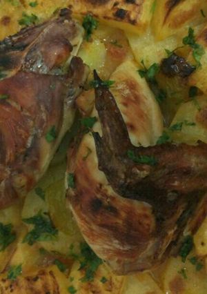 صورة لوصفة صينية بطاطا مع الدجاج