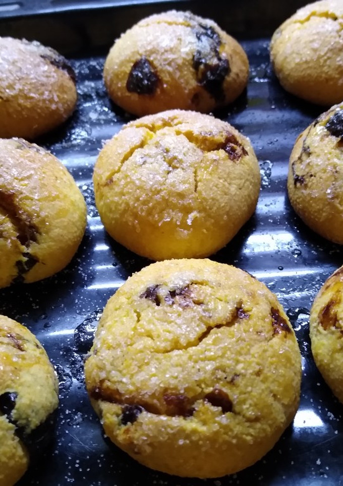Una foto de Pan de maíz con ciruelas secas deliciosoo😋