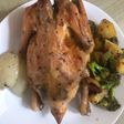 Western style Kampong Roasted Chicken