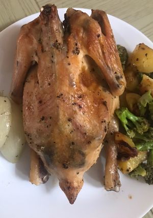 Foto resep Western style Kampong Roasted Chicken