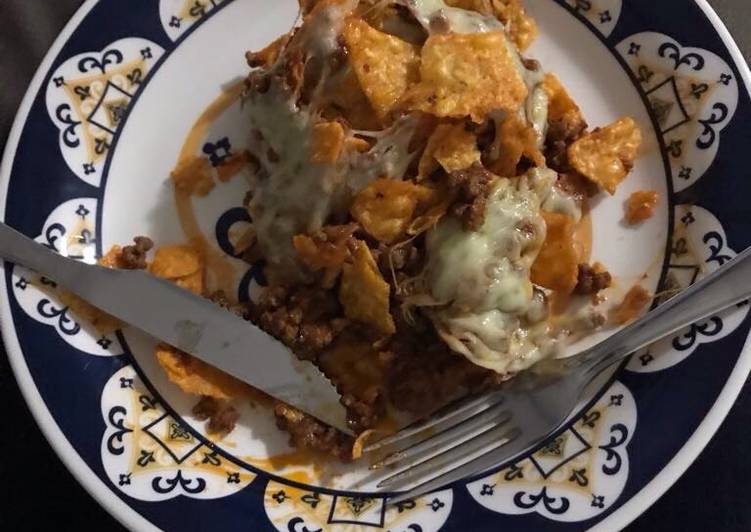 Nachos com carne e queijo - Tudogosreceitas