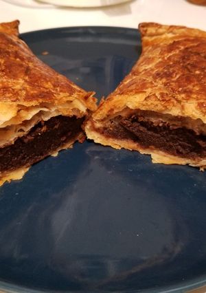 Une photo de Galette des princes au chocolat 😁 sans gluten et sans lactose