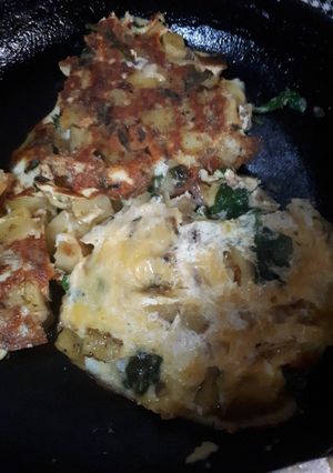 A picture of Spinach Frittata.