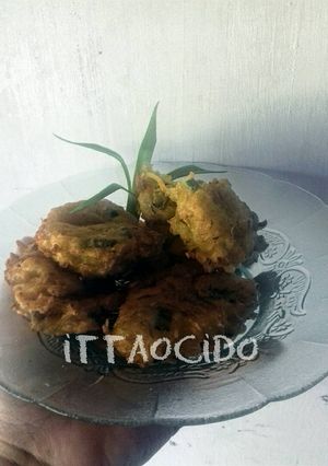 Foto resep Olahan pepaya: Bakwan alias ote-ote isi pepaya jagung