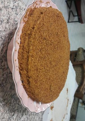 صورة لوصفة كيكة العسل 😋 Honey cake