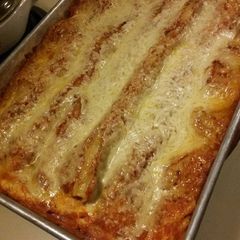 A picture of Simple Meatless Lasagna.