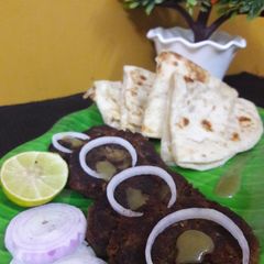 A picture of Jackfruit kebab.