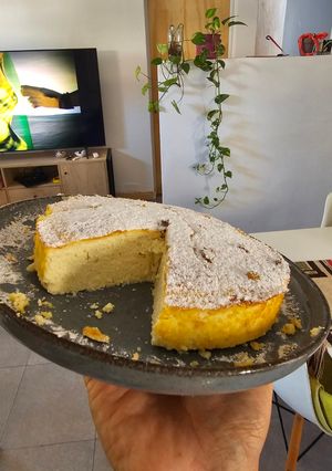 Una foto de Tarta de ricota fit