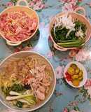 Bún bò gầu tái gân nhừ