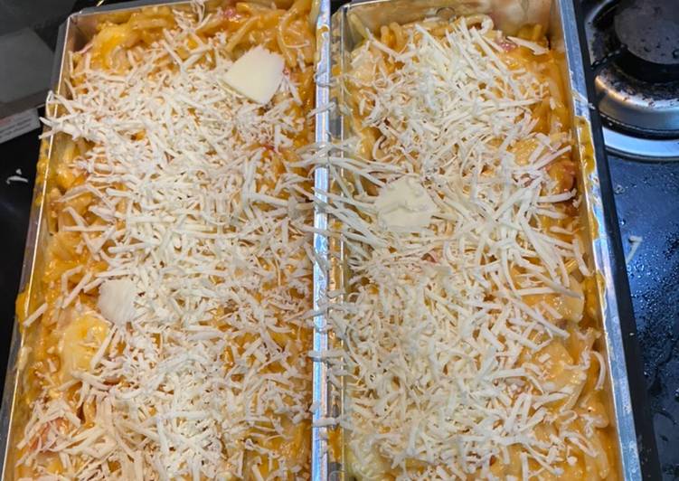 Baked spaghetti