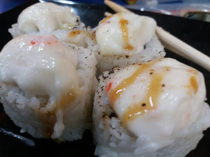 Resep Sushi roll with crab stick yang Bisa Manjain Lidah