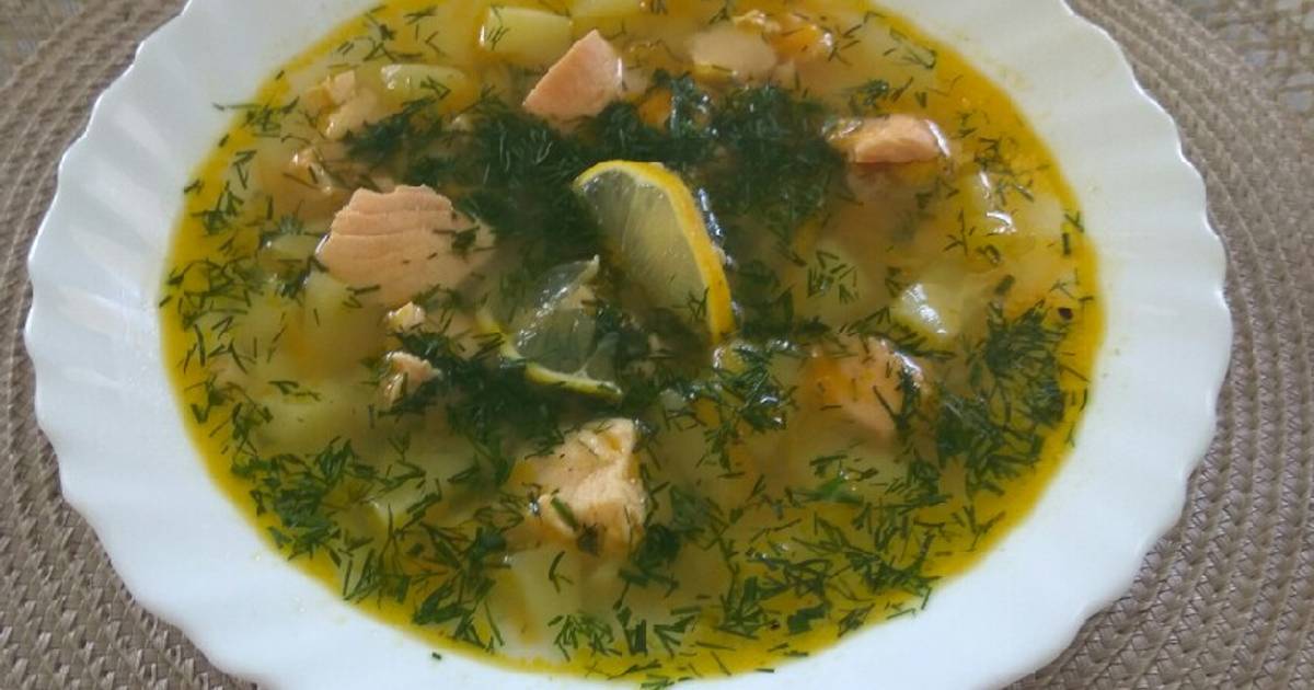 Рыбный суп с лимоном - пошаговый рецепт с фото. #горячее #первыеблюда #мама...