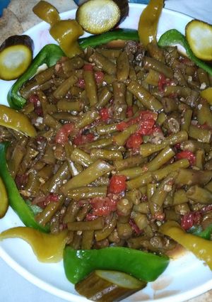 صورة لوصفة فاصوليا بالزيت