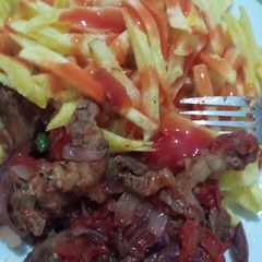 A picture of Beef fry.