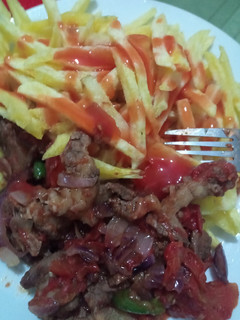 A picture of Beef fry.
