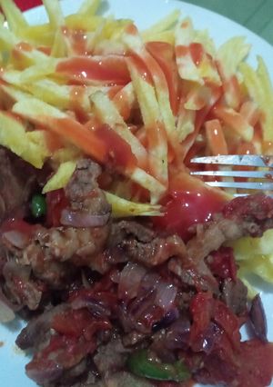 A picture of Beef fry.