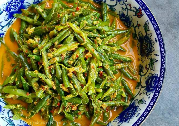 Resep Gulai Kacang Panjang Oleh Xander S Kitchen Cookpad