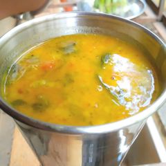 A picture of Andhra Style Palak Papu.