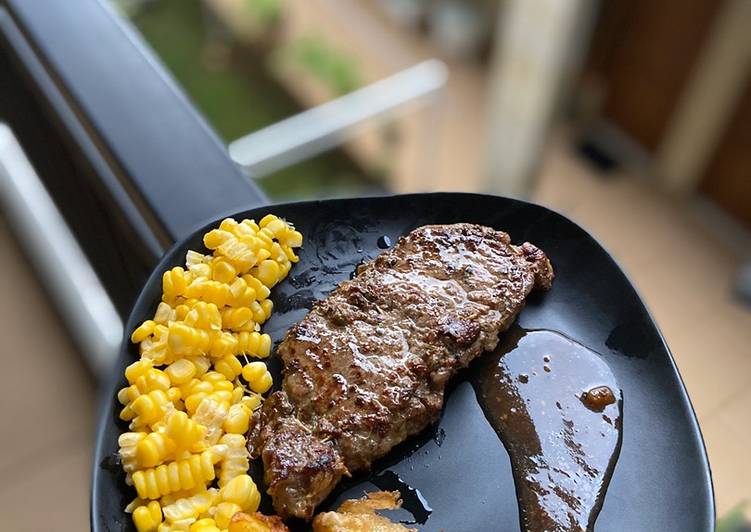 Resep Wagyu Steak (waktu panggang) kosmade Anti Gagal