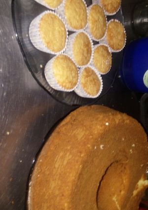 Una foto de Bizcohuelo de naranja súper esponjosa.. A licuadora