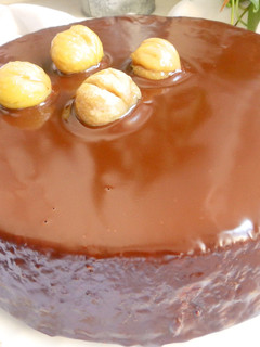 Una foto de Tarta bombón de castañas
