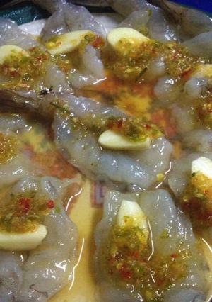 รูปของ กุ้งแช่น้ำปลา