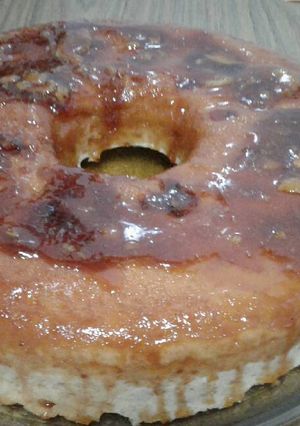 Una foto de Budín de pan