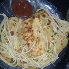 Noodles paratha A picture of Noodles paratha.