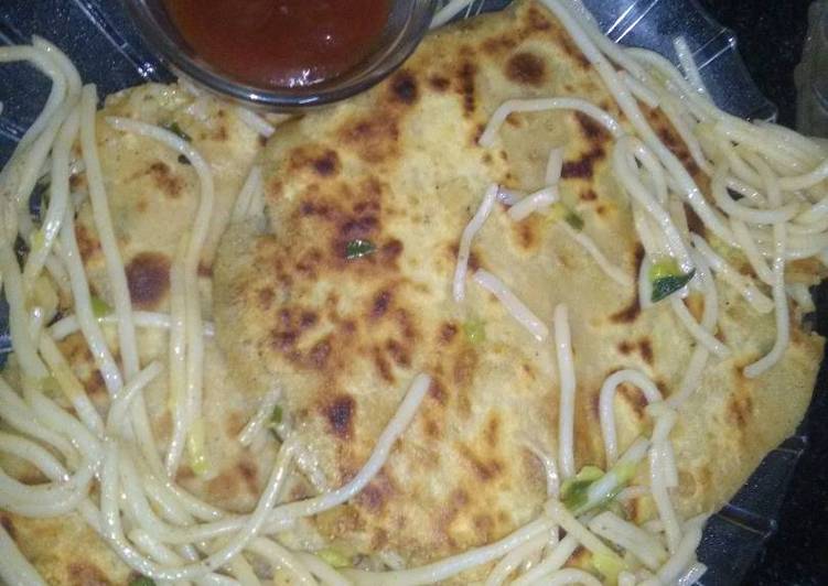 Easiest Way to Make Ultimate Noodles paratha