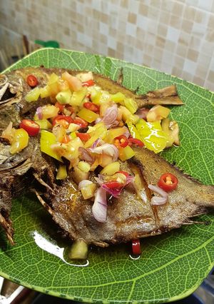 Foto resep Baronang sambal dabu