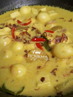 Foto resep Kare telur puyuh kentang tahu