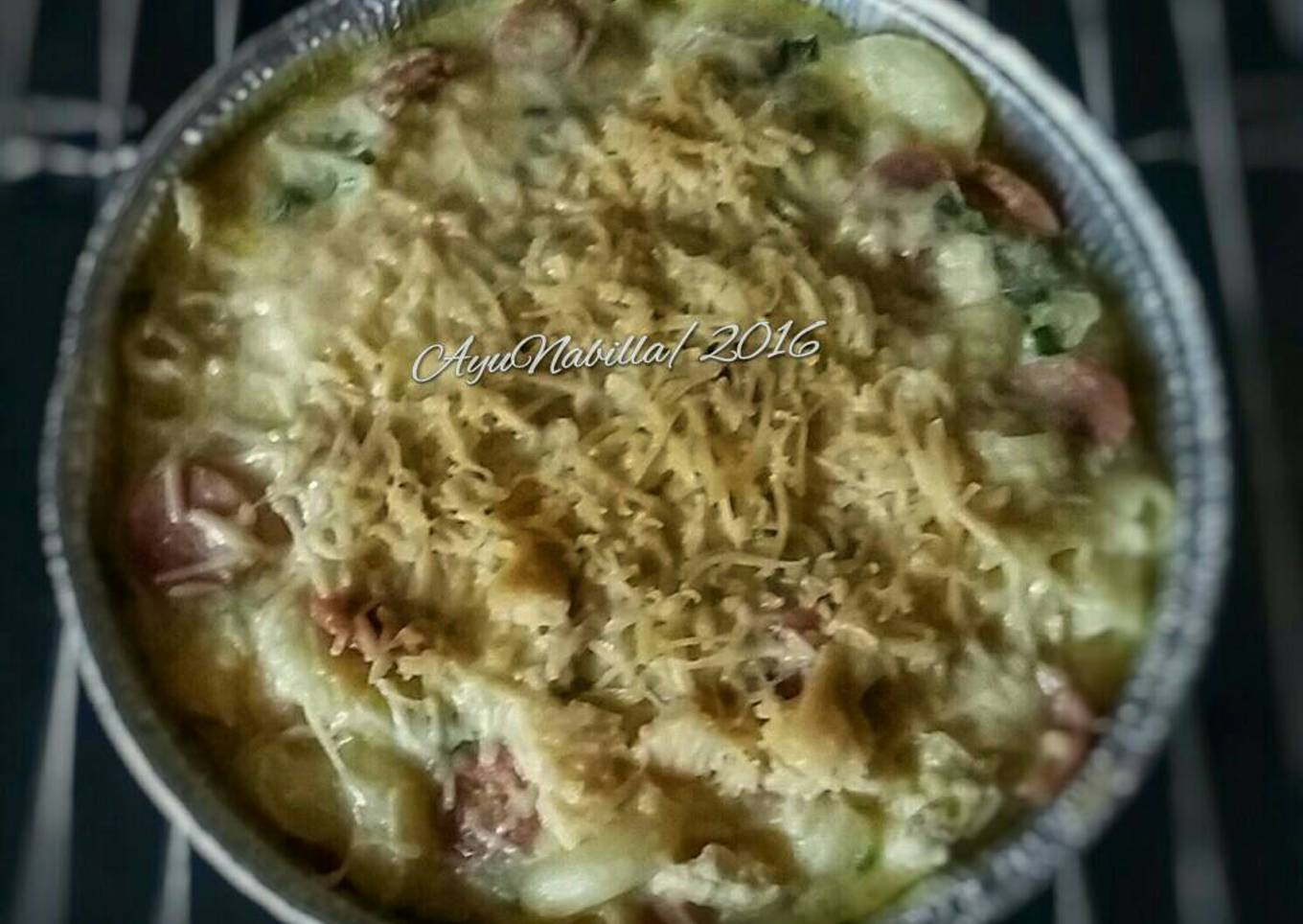 macaroni schotel lumerr for baby