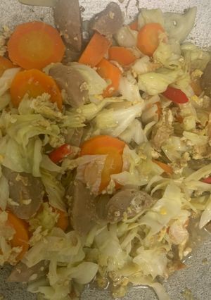 Foto resep Tumis orak-arik kol bakso wortel