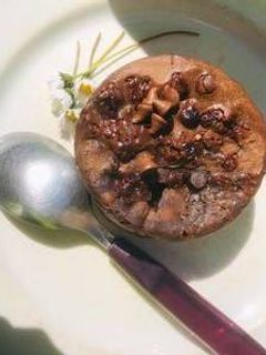 Una foto de Brownie al micro en 5 minutos